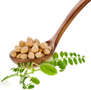 دانلود عکس با کیفیت یک ملاقه نخود با سبزیجات